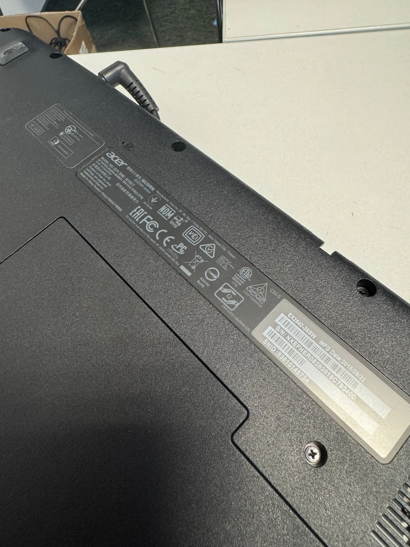 Ноутбук Acer EX2540 - миниатюра 8