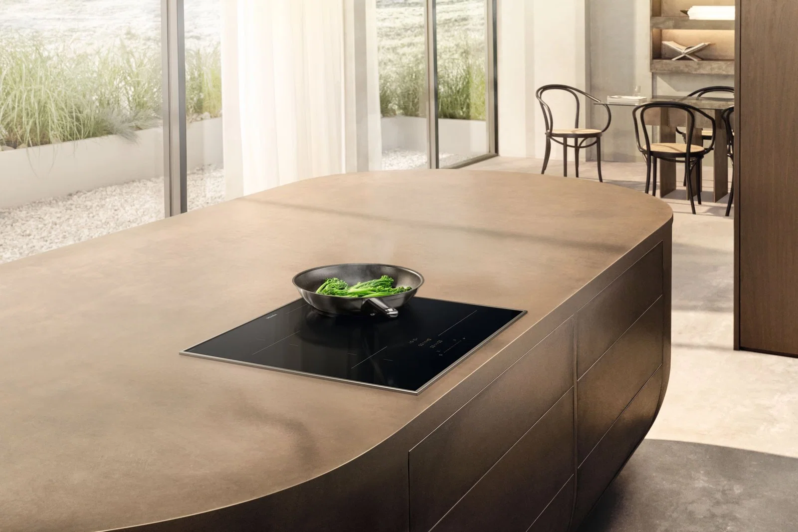 Индукционная варочная панель Miele KM 8462 FR - миниатюра 2