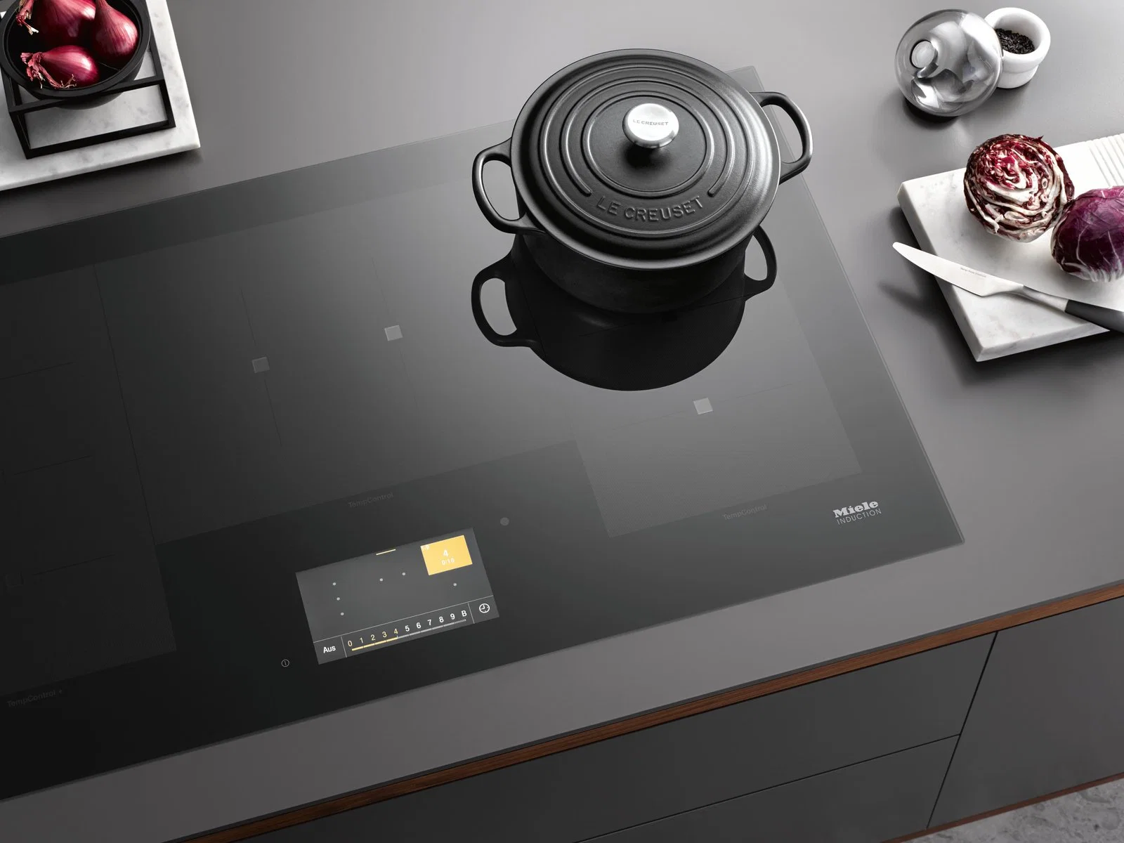 Индукционная варочная панель Miele KM7999FLSW - миниатюра 3