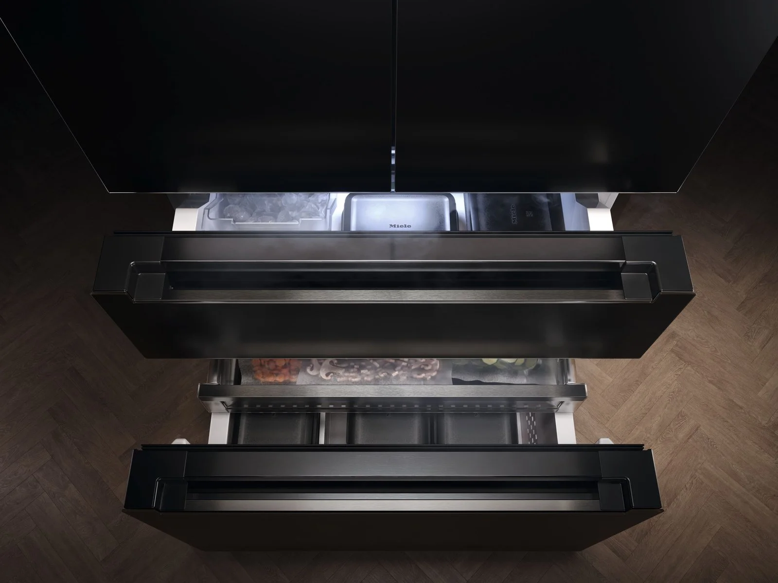 Встраиваемый холодильник Miele KFFD 6867 obsw/matt - миниатюра 6