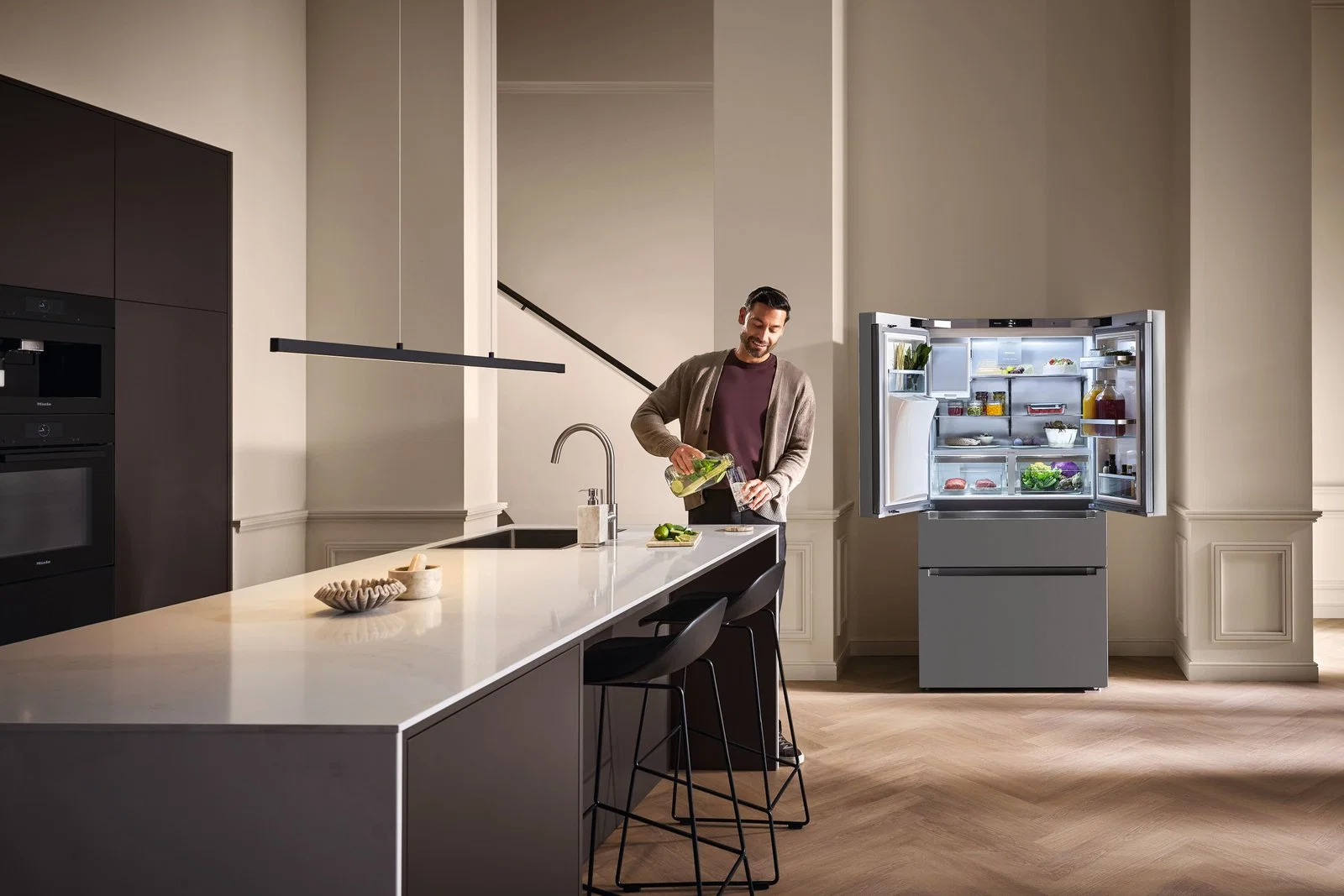 Встраиваемый холодильник Miele KFFD 6765 edt/cs - миниатюра 8
