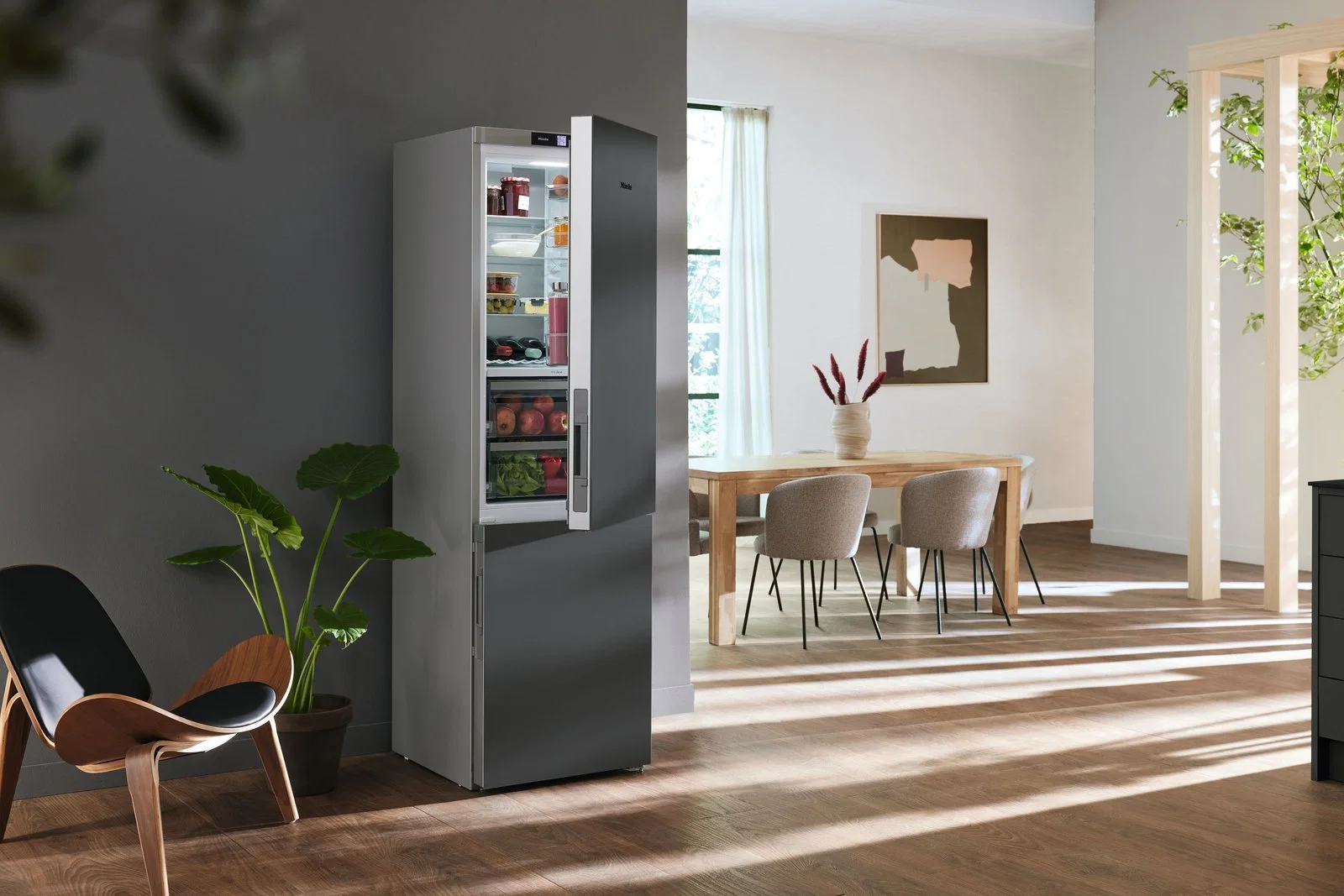 Встраиваемый холодильник Miele KFN 4799 AD - миниатюра 6