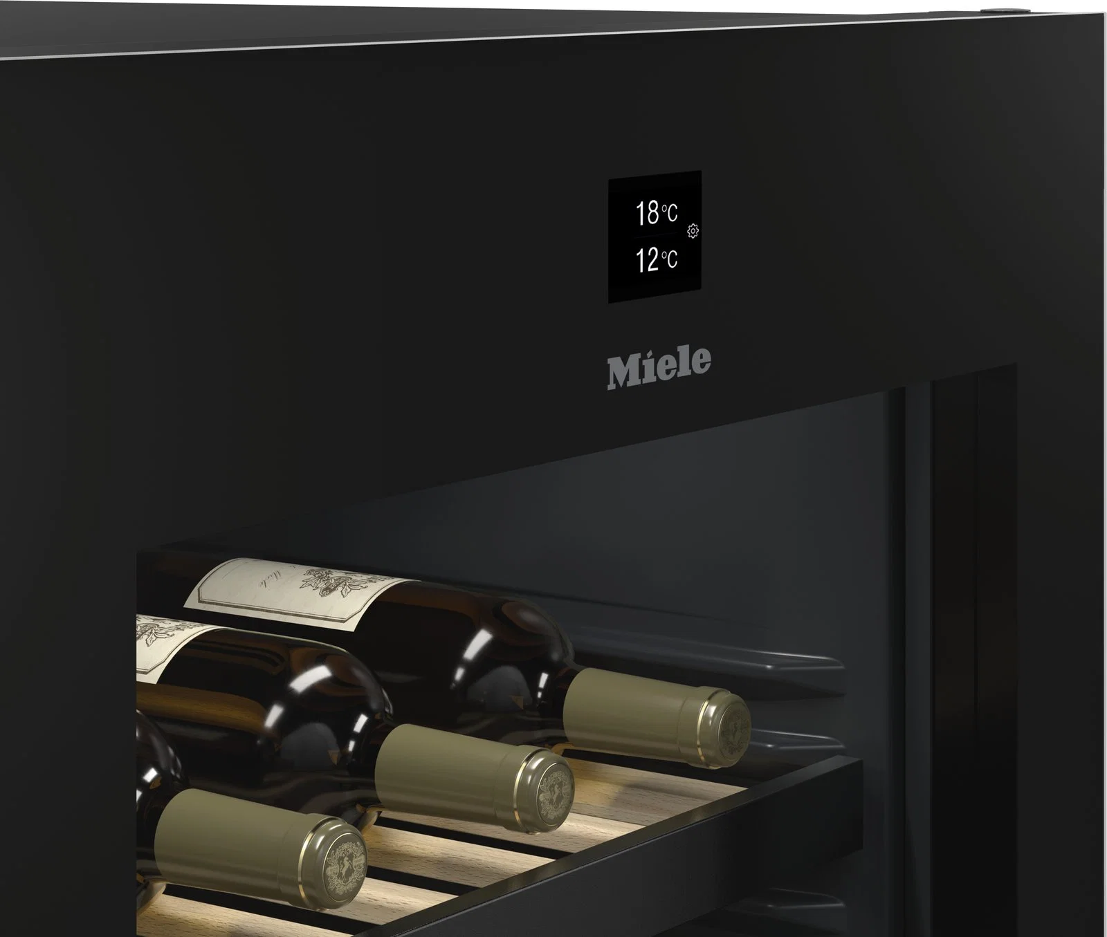 Встраиваемый винный шкаф Miele KWTS 4785 F obsw - миниатюра 5