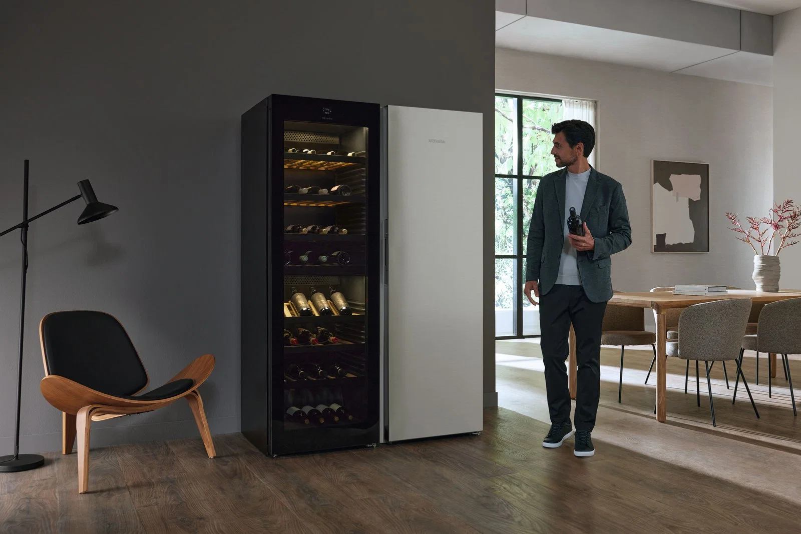 Встраиваемый винный шкаф Miele KWTS 4785 F obsw - миниатюра 7
