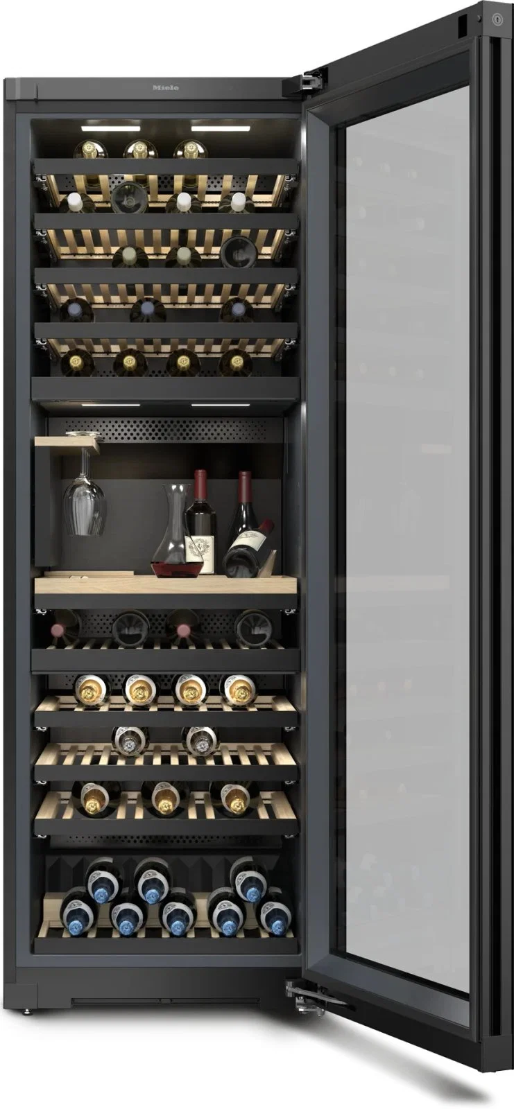 Встраиваемый винный шкаф Miele KWT 4999 F OBSW Чёр - миниатюра 2