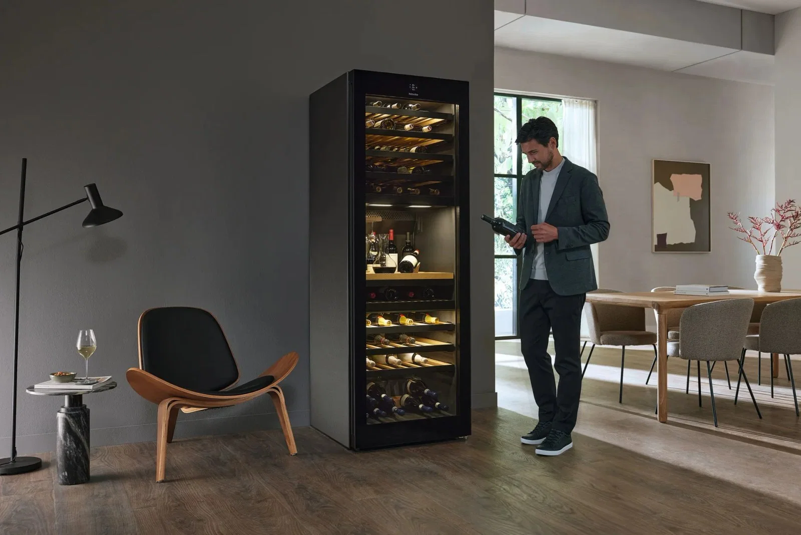Встраиваемый винный шкаф Miele KWT 4999 F OBSW Чёр - миниатюра 6