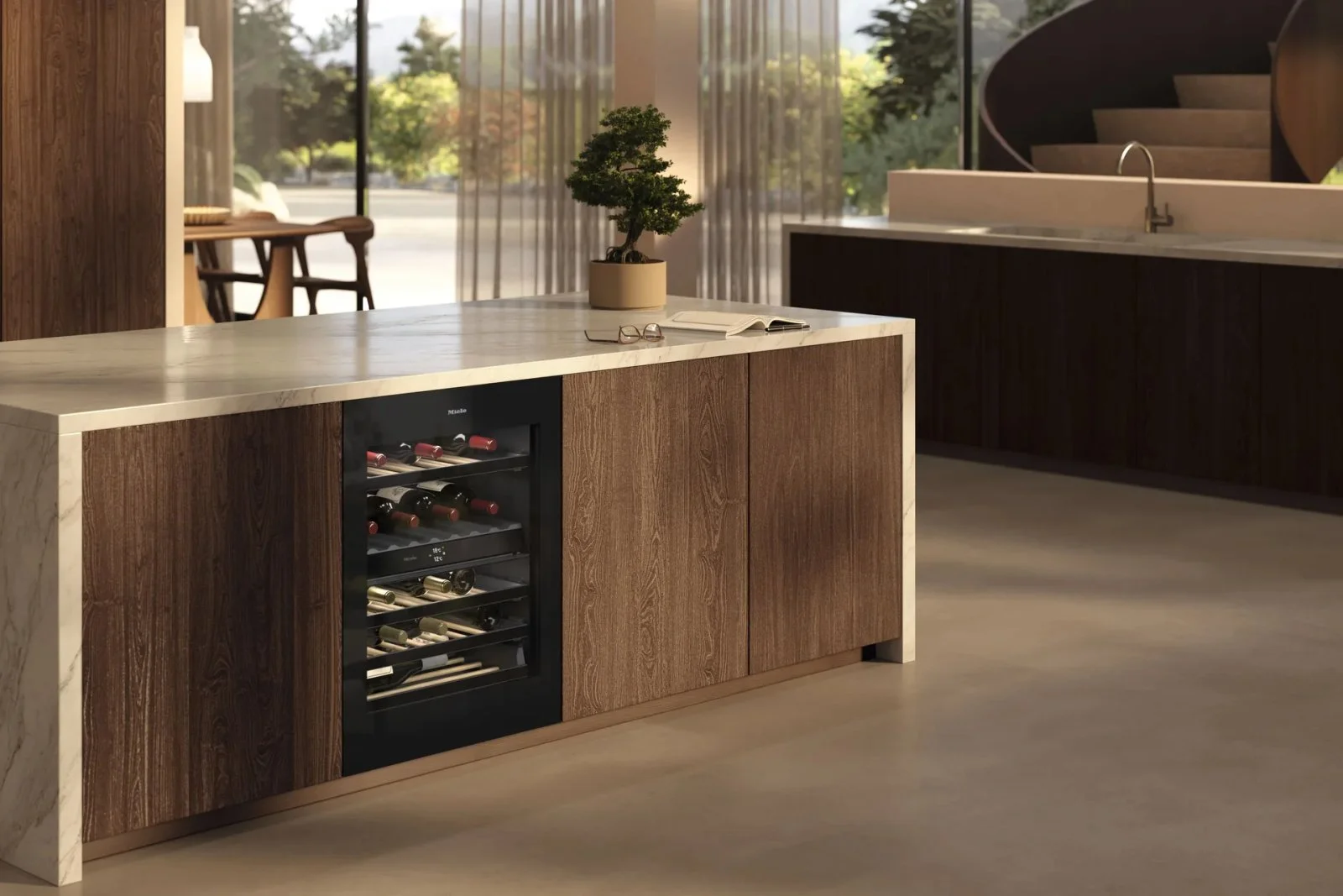 Встраиваемый винный шкаф Miele KWTUS 7196 E - миниатюра 4
