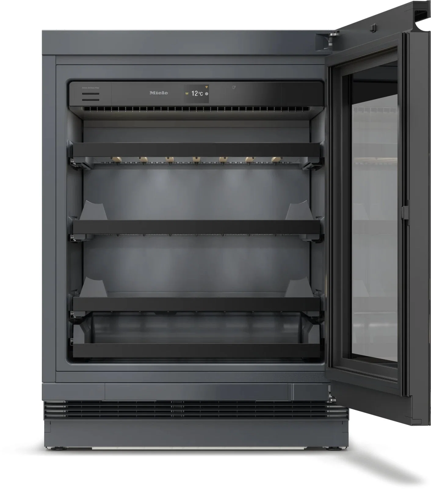 Встраиваемый винный шкаф Miele KWTUS 7054 F OBSW - миниатюра 2