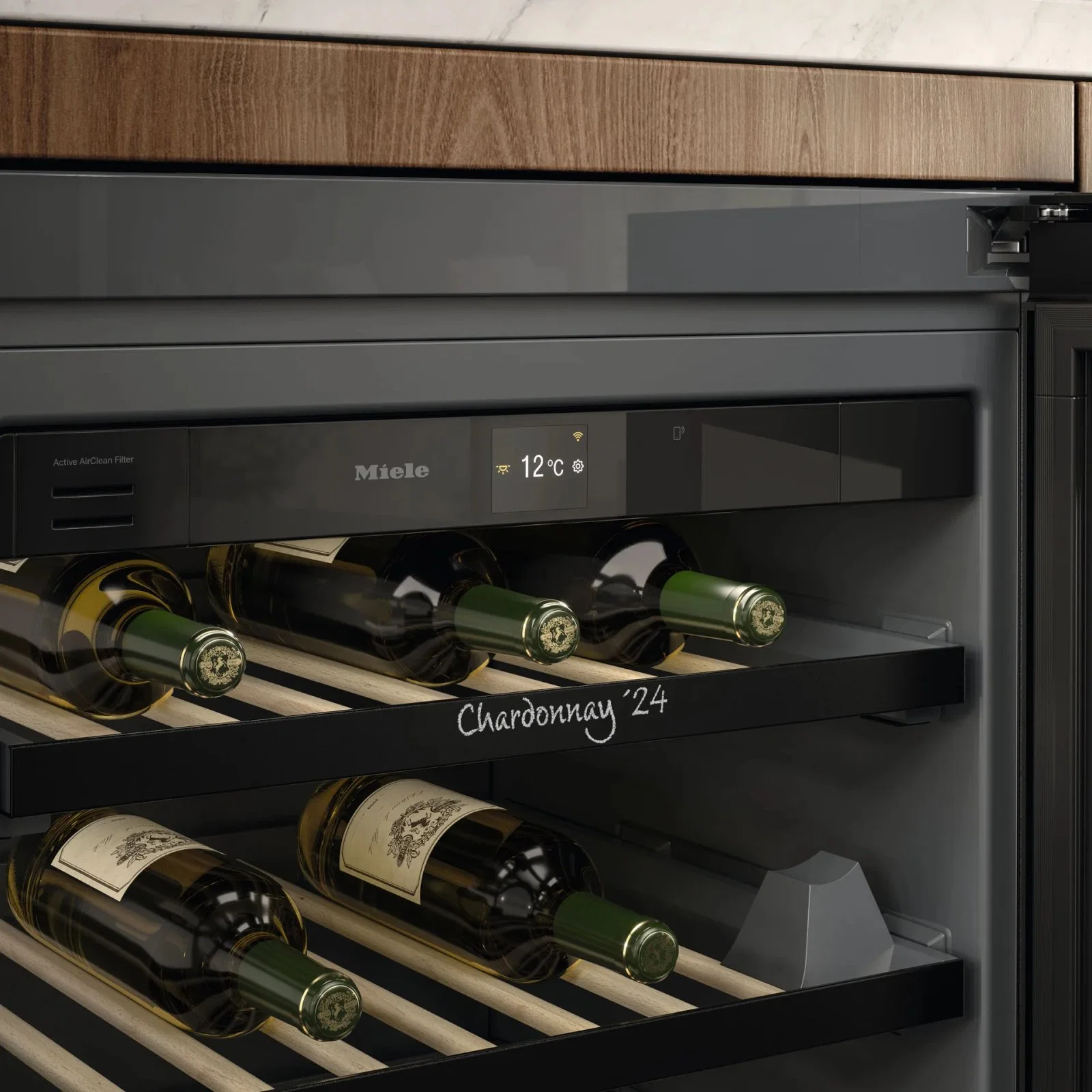 Встраиваемый винный шкаф Miele KWTUS 7054 F OBSW - миниатюра 3