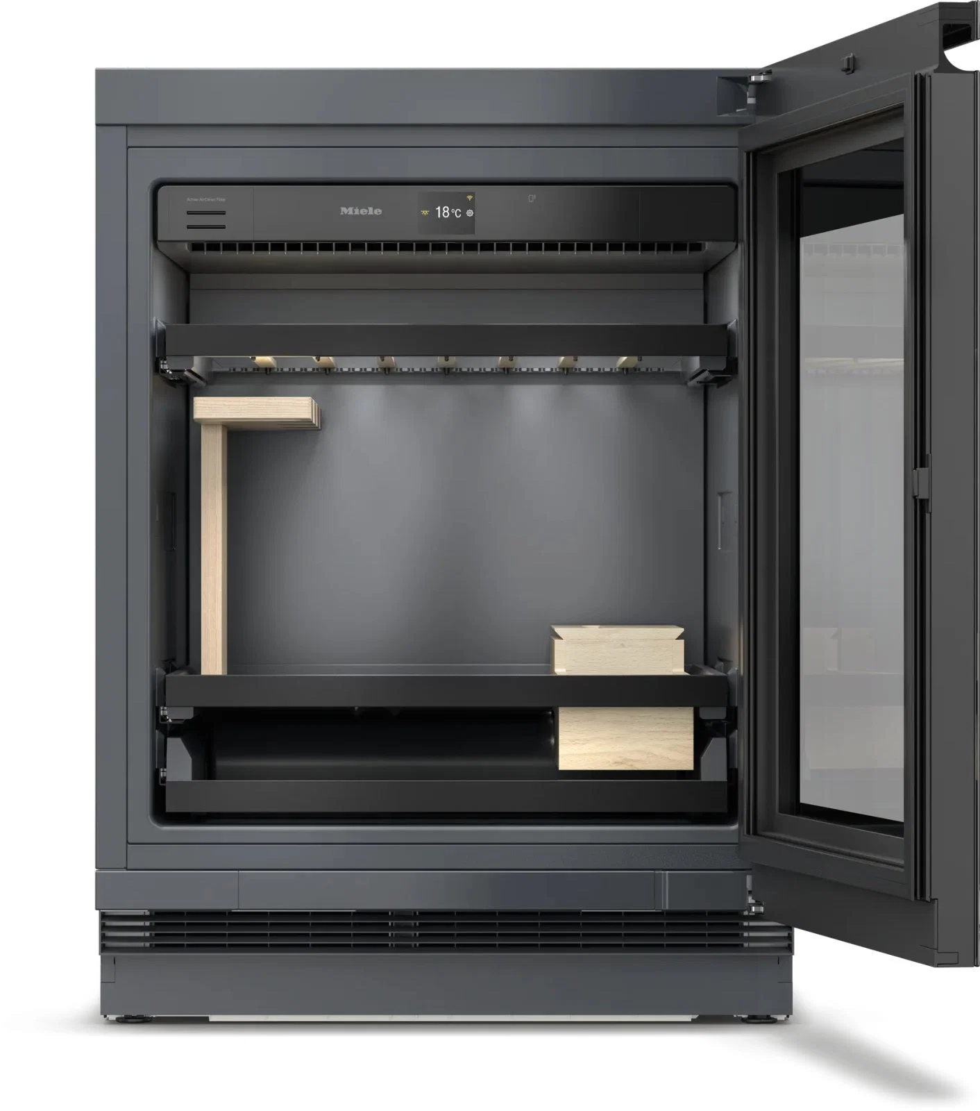 Встраиваемый винный шкаф Miele KWTUS 7055 F - миниатюра 2