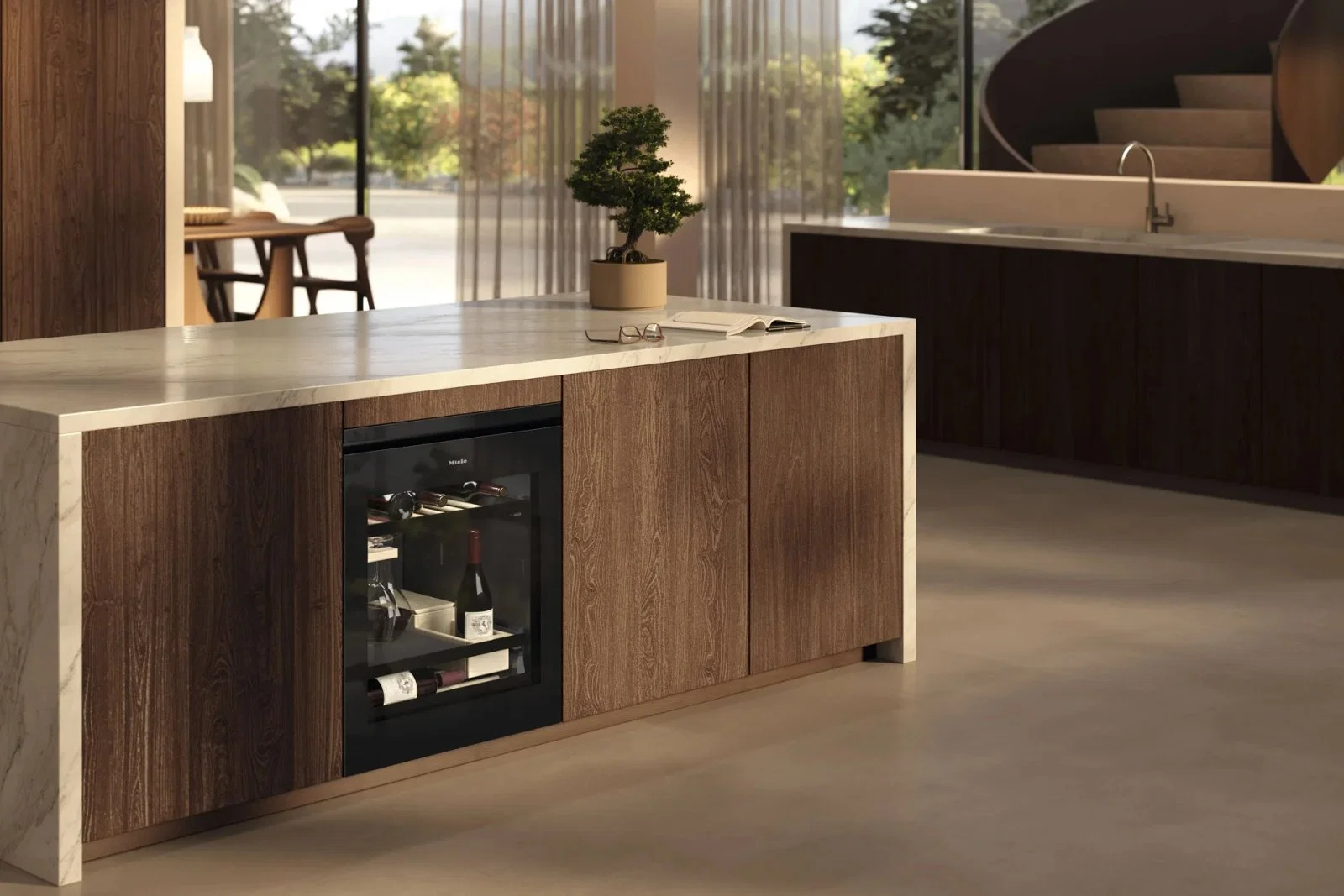 Встраиваемый винный шкаф Miele KWTUS 7055 F - миниатюра 5