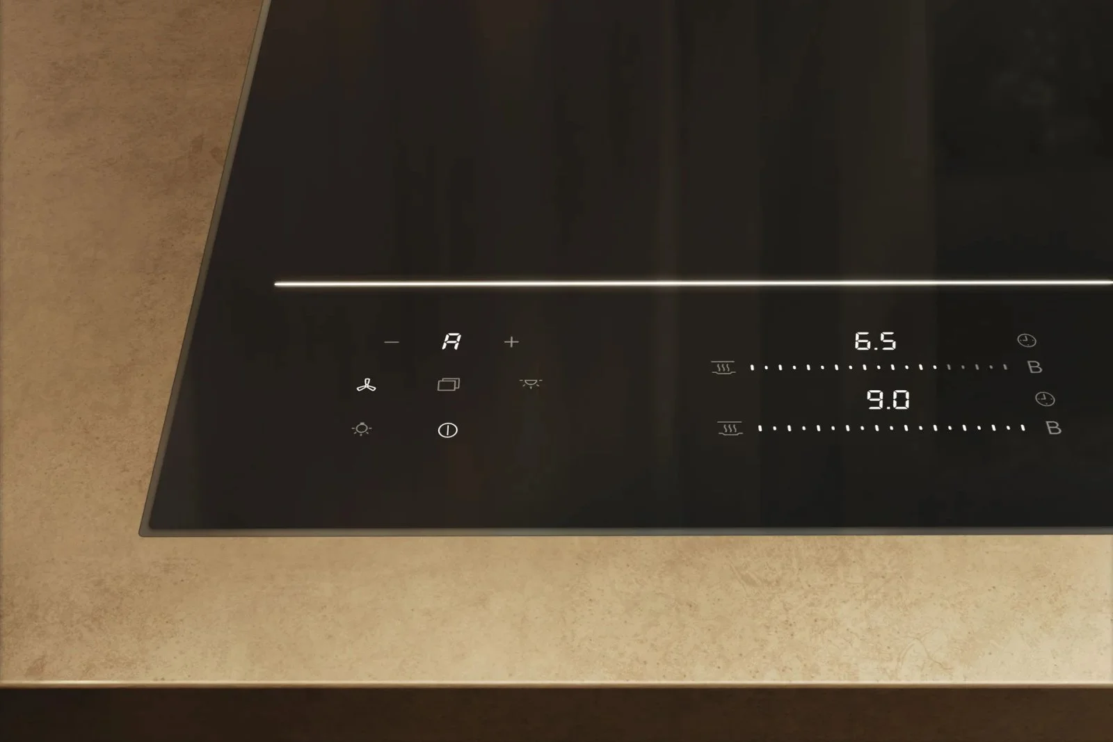 Индукционная варочная панель Miele KM 8765 FL Diam - миниатюра 3