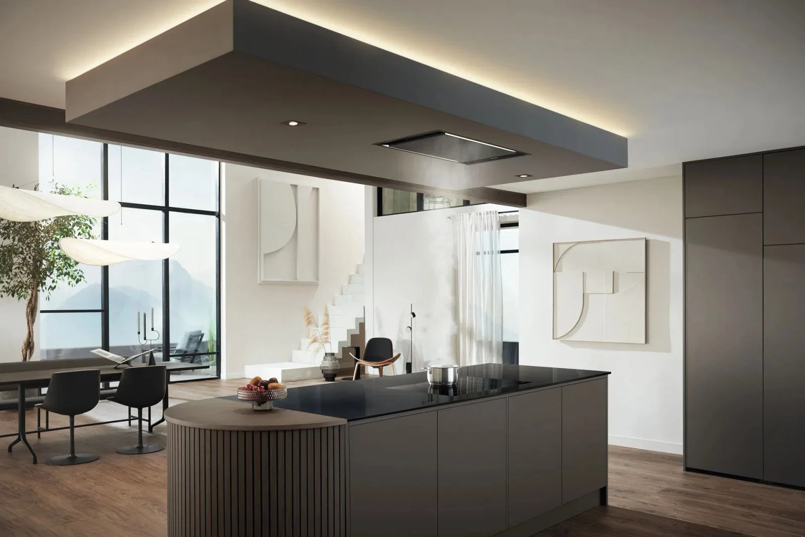 Вытяжка Miele DAC 4940 Матовый чёрный - миниатюра 4