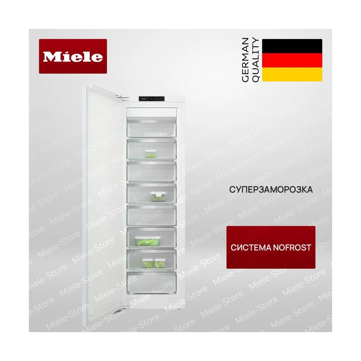 Встраиваемый холодильник Miele FNS 7740 D - изображение 1
