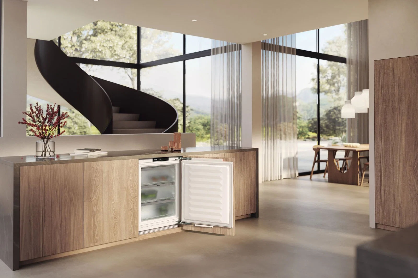 Встраиваемый холодильник Miele FNUS 7140 C - миниатюра 6