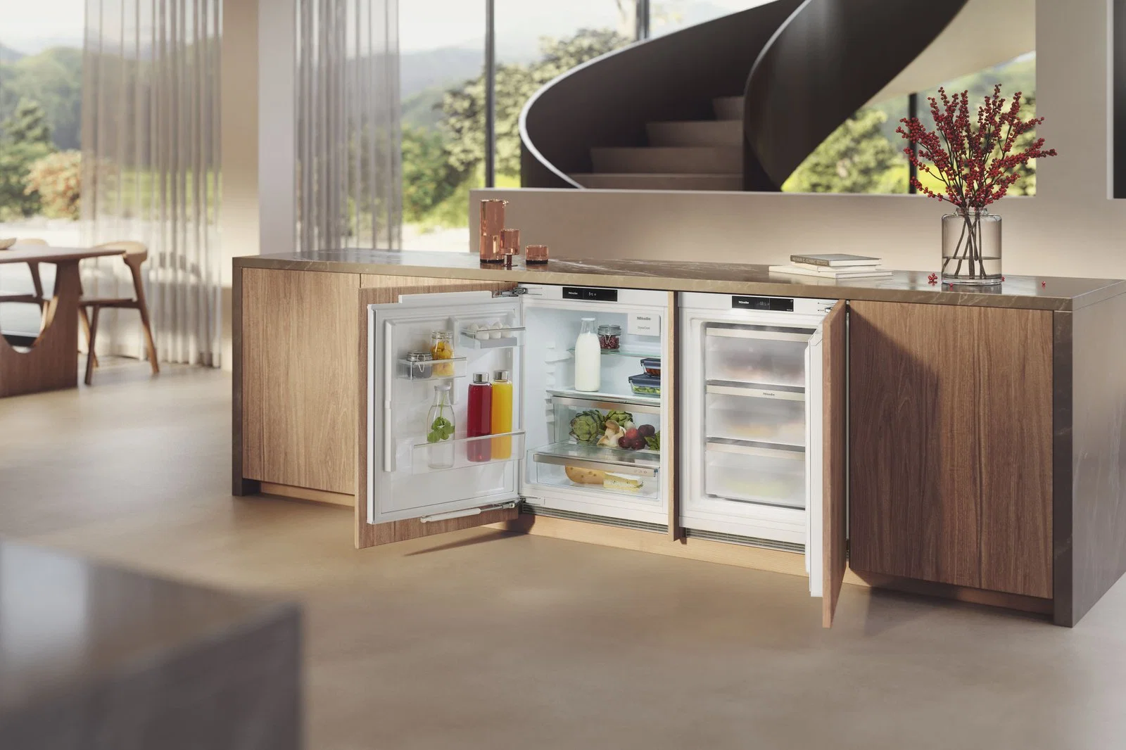 Встраиваемый холодильник Miele FNUS 7140 C - миниатюра 7