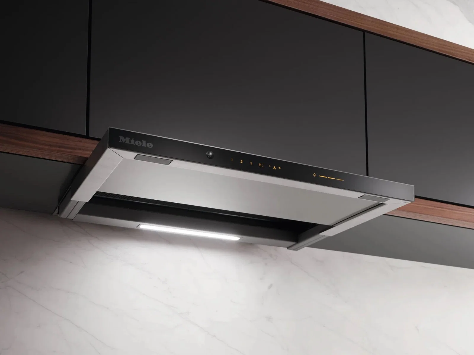 Вытяжка Miele DAS 4630 Чёрный обсидиан - миниатюра 4