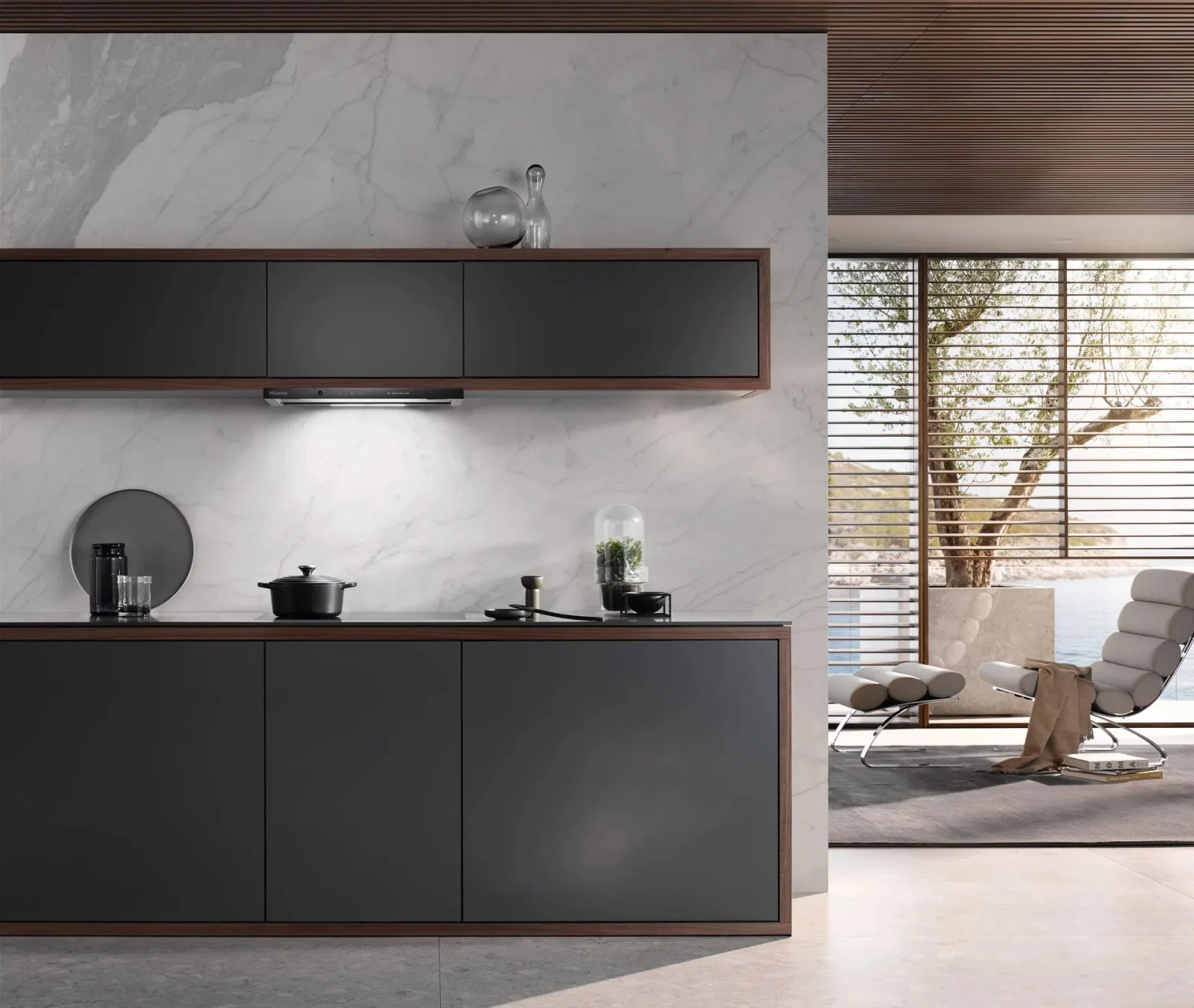 Вытяжка Miele DAS 4630 Чёрный обсидиан - миниатюра 5