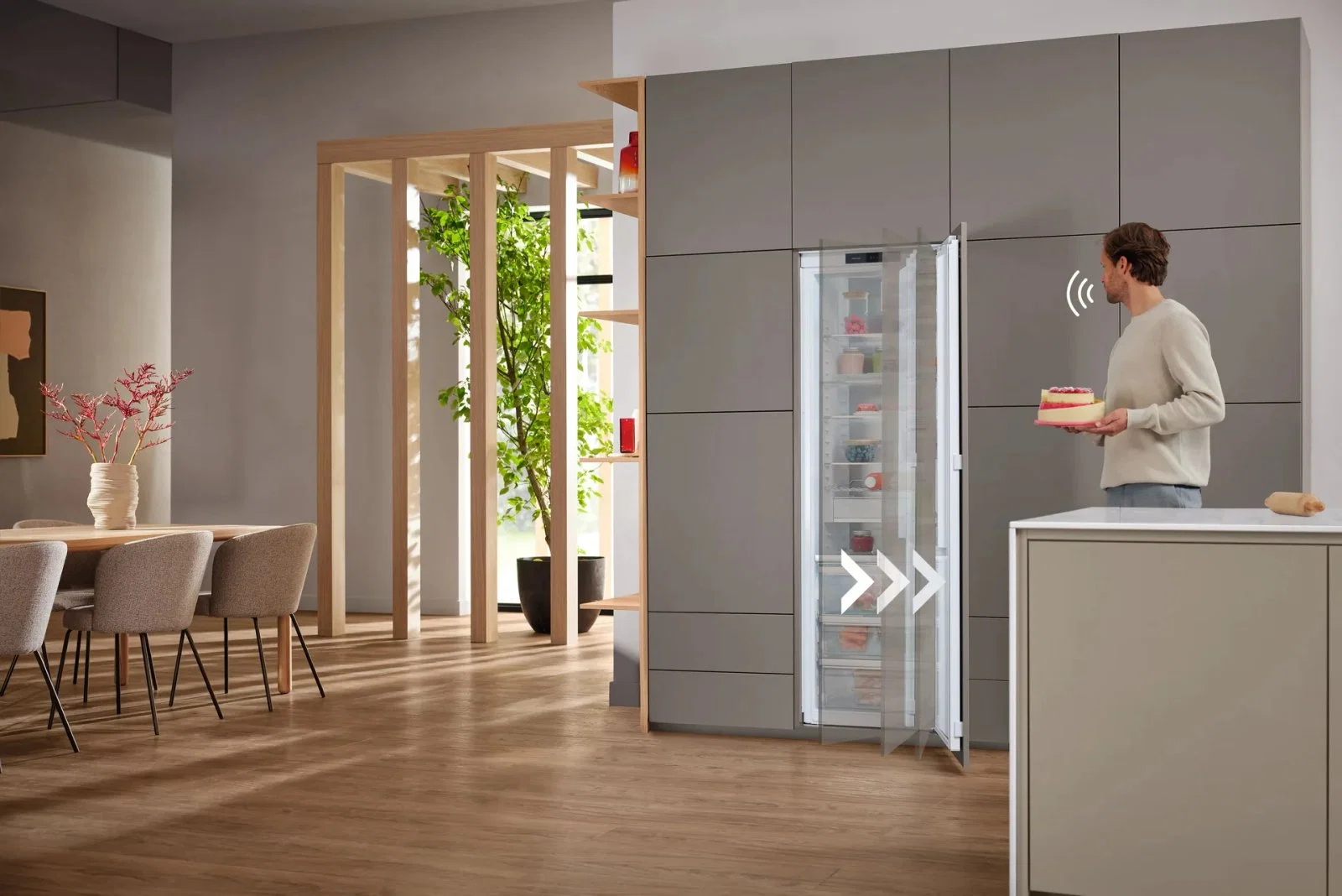 Встраиваемый холодильник Miele K 7797 C R - миниатюра 8