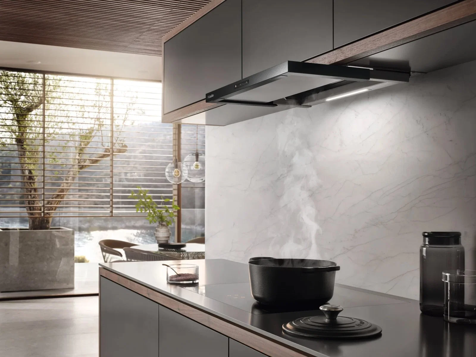 Вытяжка Miele DAS 2620 Матовый чёрный - миниатюра 4