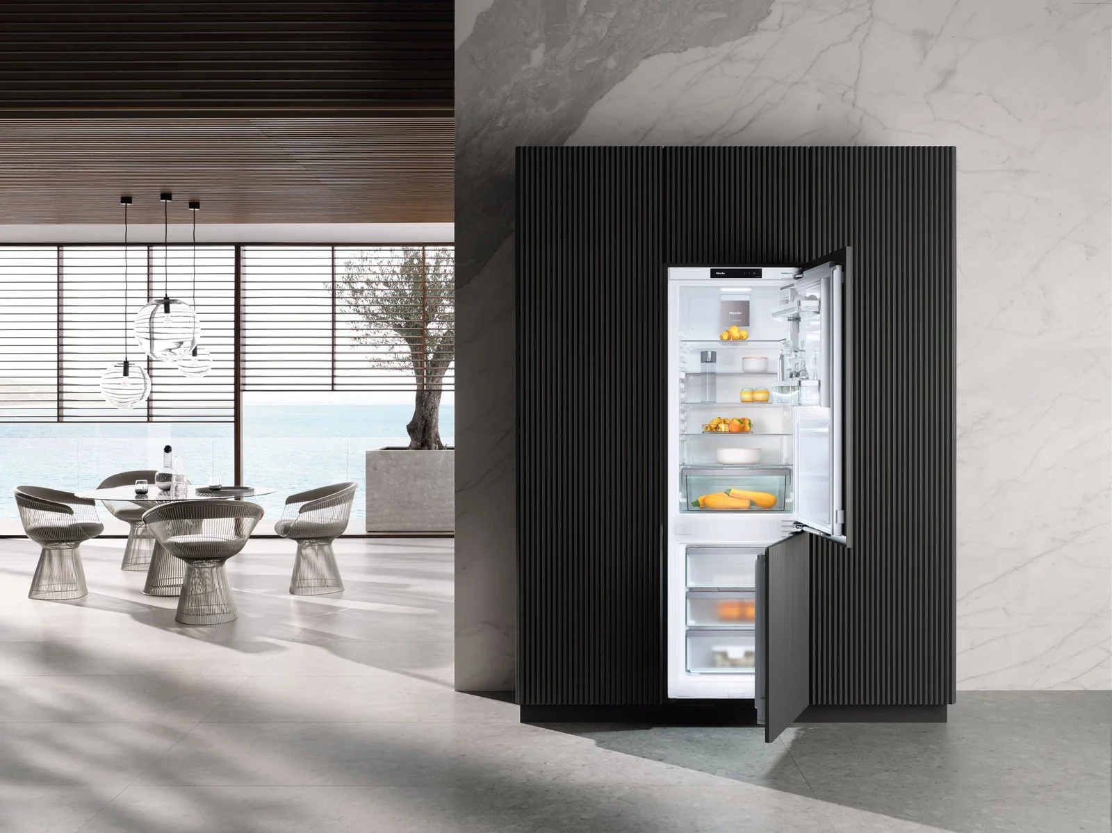 Встраиваемый холодильник Miele KFN 7734 B - миниатюра 5