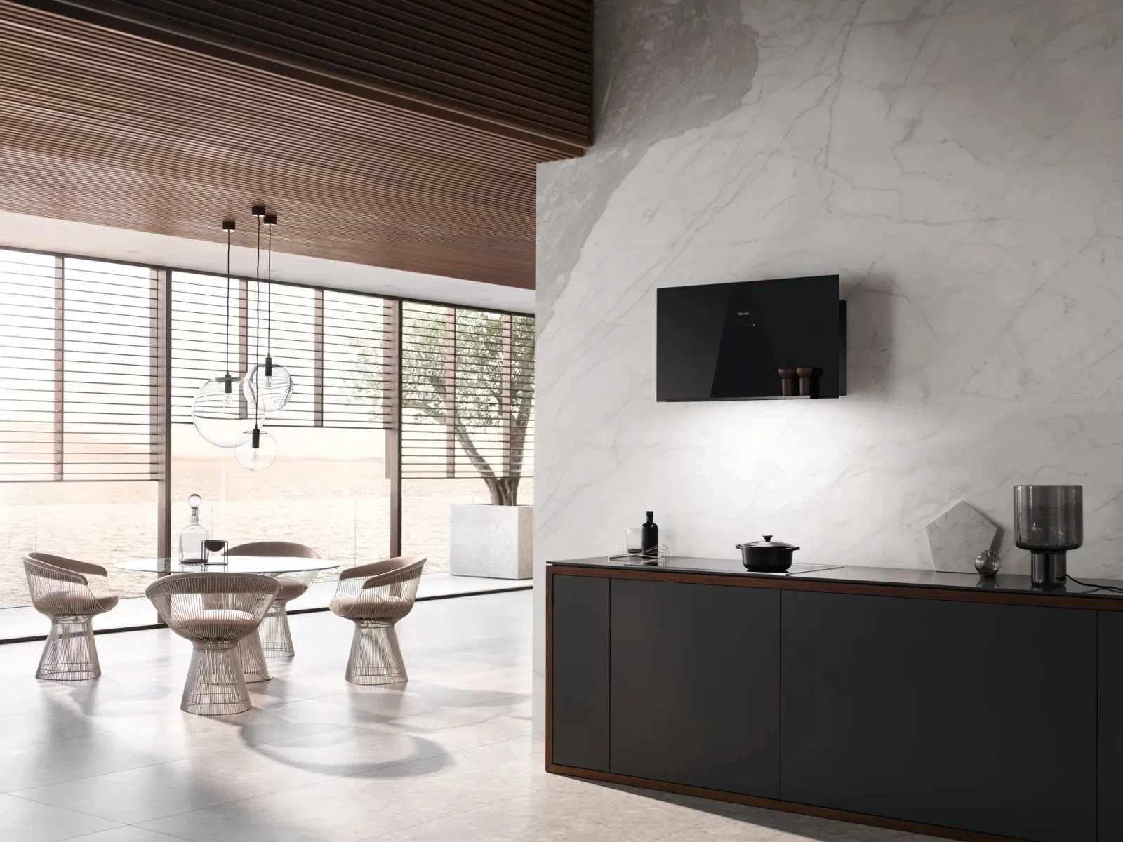 Вытяжка Miele DA 9092 W Чёрный обсидиан - миниатюра 5