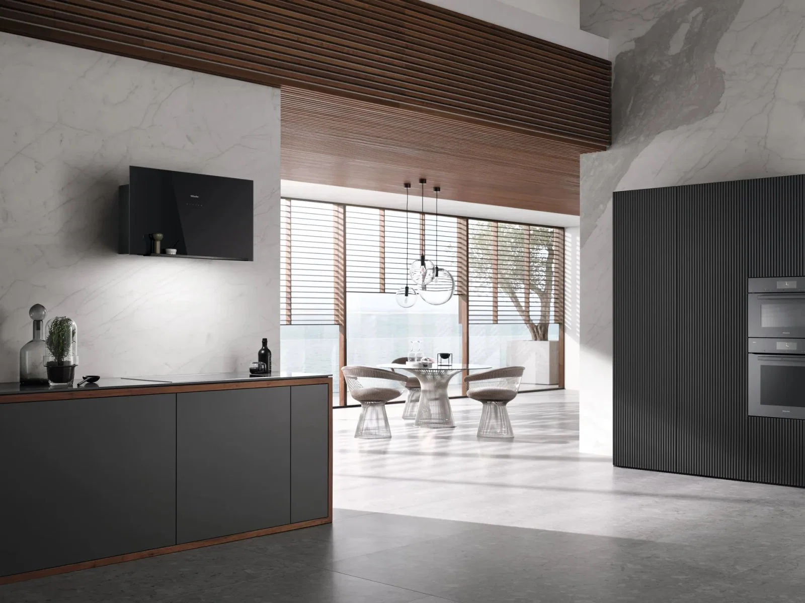 Вытяжка Miele DA 9092 W Чёрный обсидиан - миниатюра 6