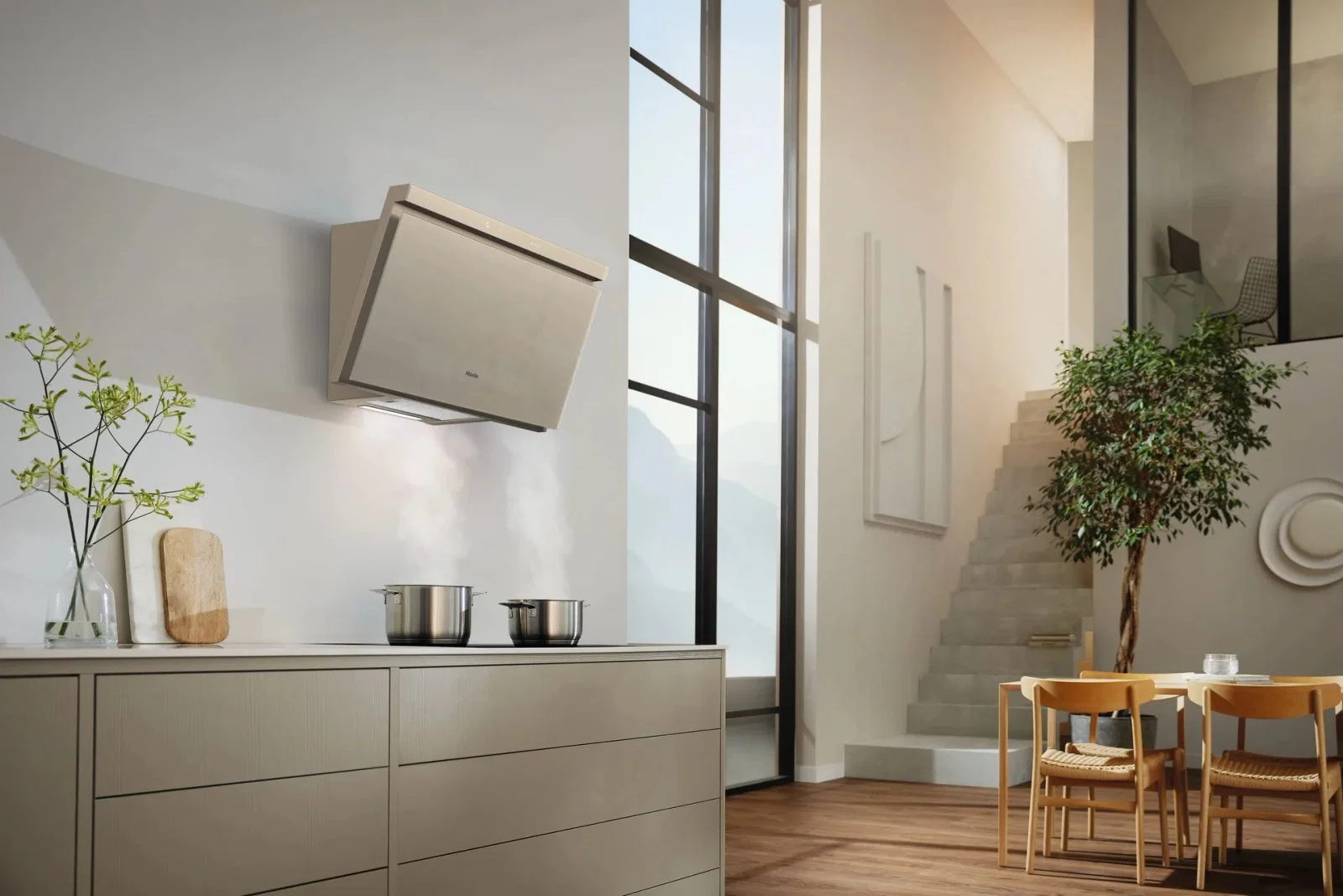 Вытяжка Miele DAH 4980 Pearl Beige - миниатюра 5