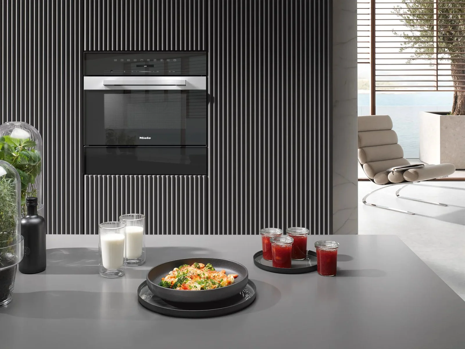 Микроволновая печь Miele M 7244 TC Сталь CleanStee - миниатюра 3