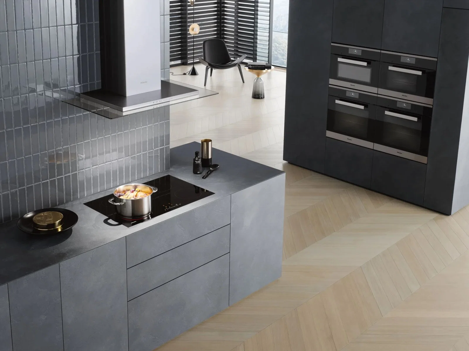 Стеклокерамическая варочная панель Miele KM 6542 F - миниатюра 3
