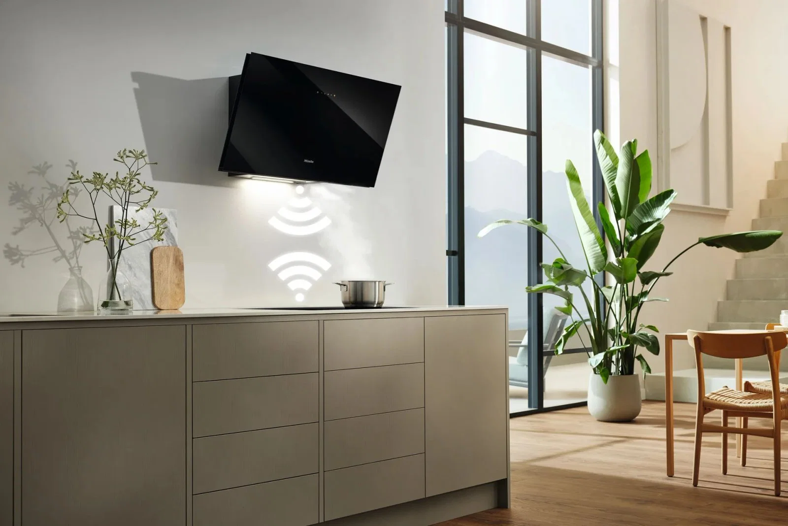 Вытяжка Miele DAH 2960 EXTA Чёрный обсидиан - миниатюра 5