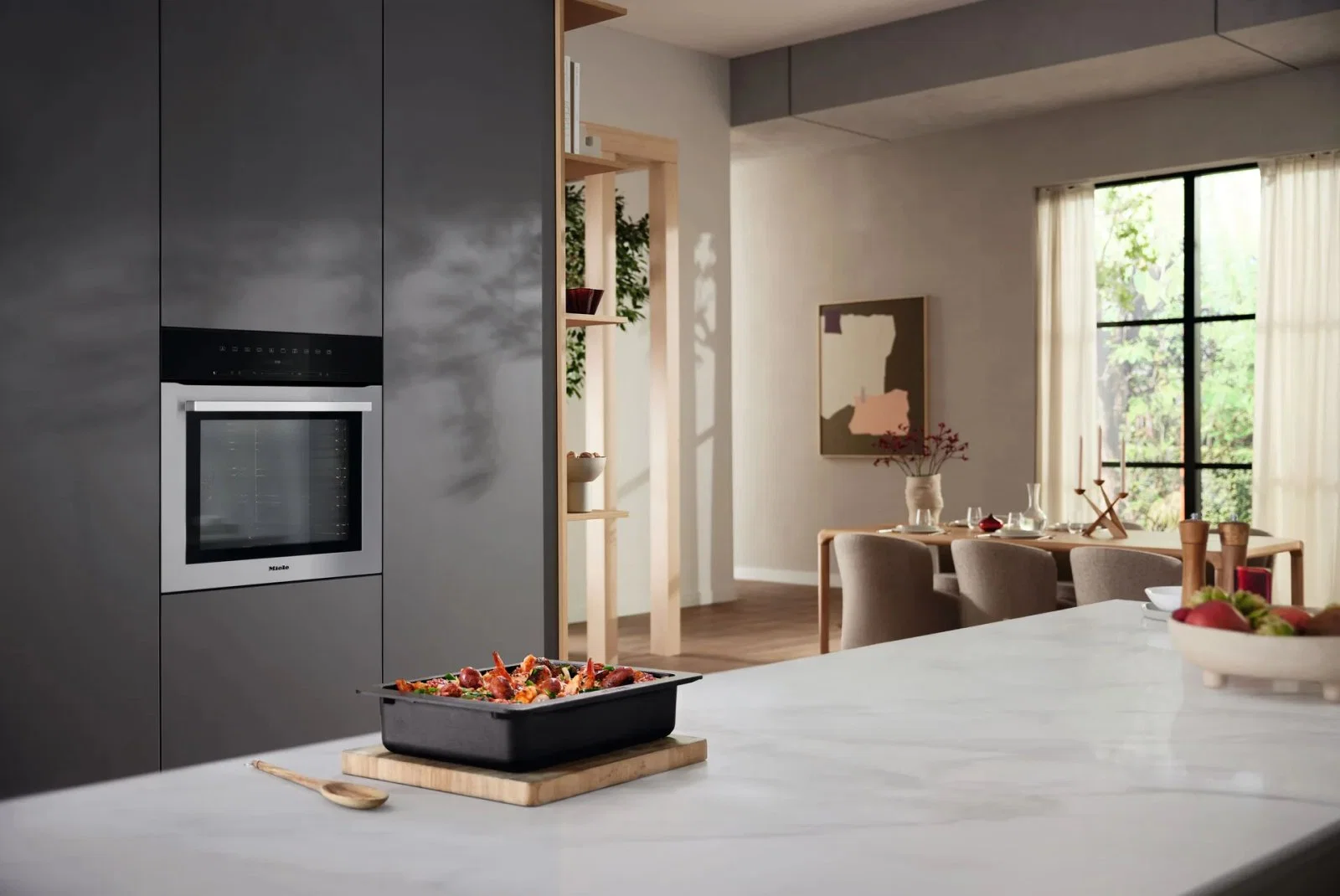 Пароварка Miele DGC 7150 Сталь CleanSteel - миниатюра 4