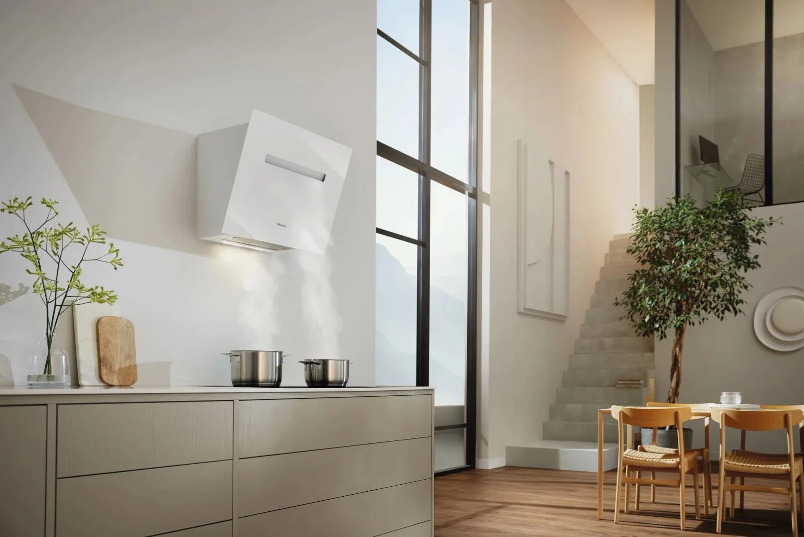 Вытяжка Miele DAH 1650 Бриллиантовый белый - миниатюра 5