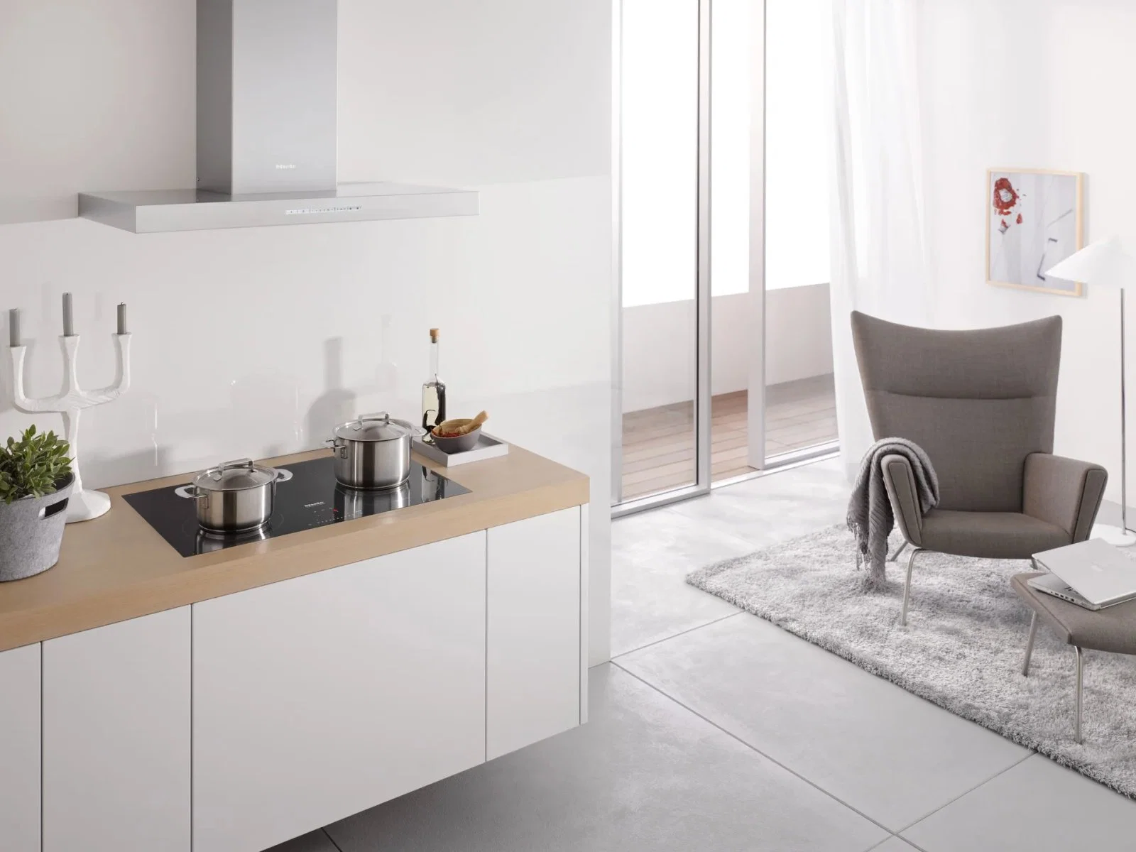 Вытяжка Miele DA 4298 W Puristic Plus - миниатюра 2