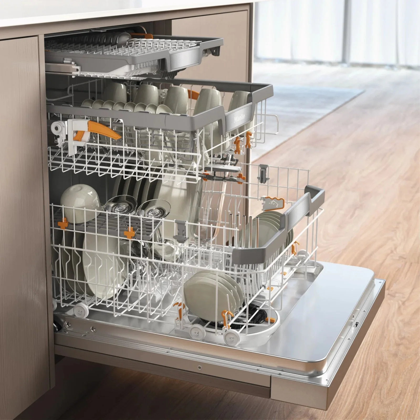 Посудомоечная машина Miele G 7623 SCI Сталь CleanS - миниатюра 3