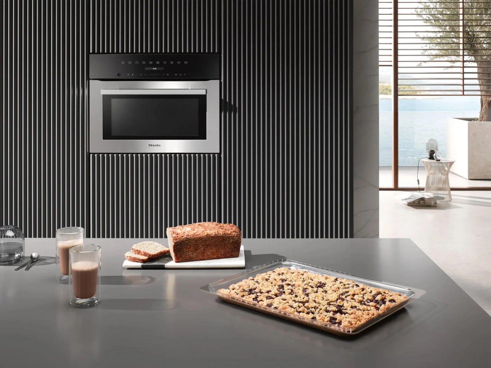 Духовой шкаф Miele H 7140 BM Сталь CleanSteel - миниатюра 3