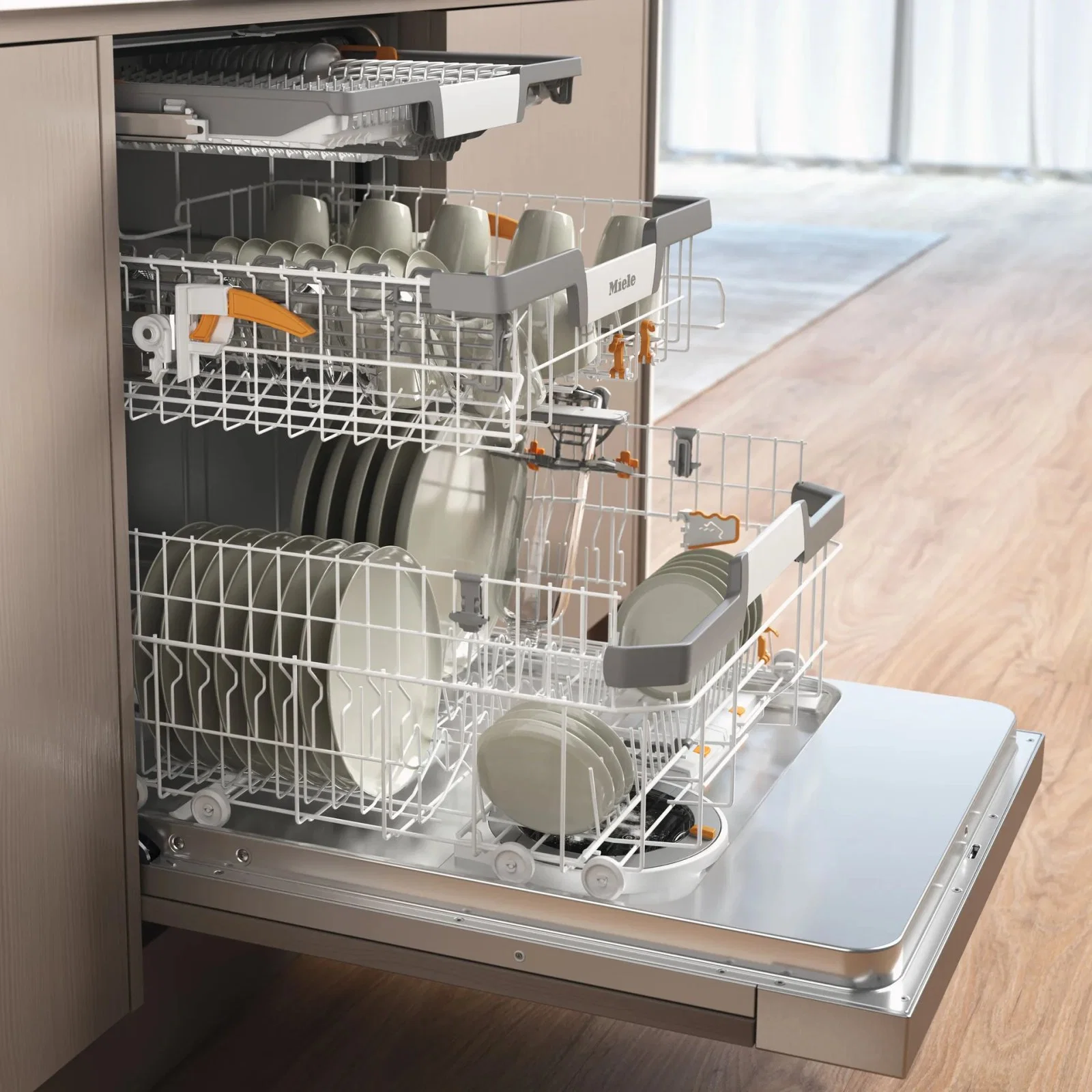 Посудомоечная машина Miele G 7608 SCi XXL EnergyHe - миниатюра 3