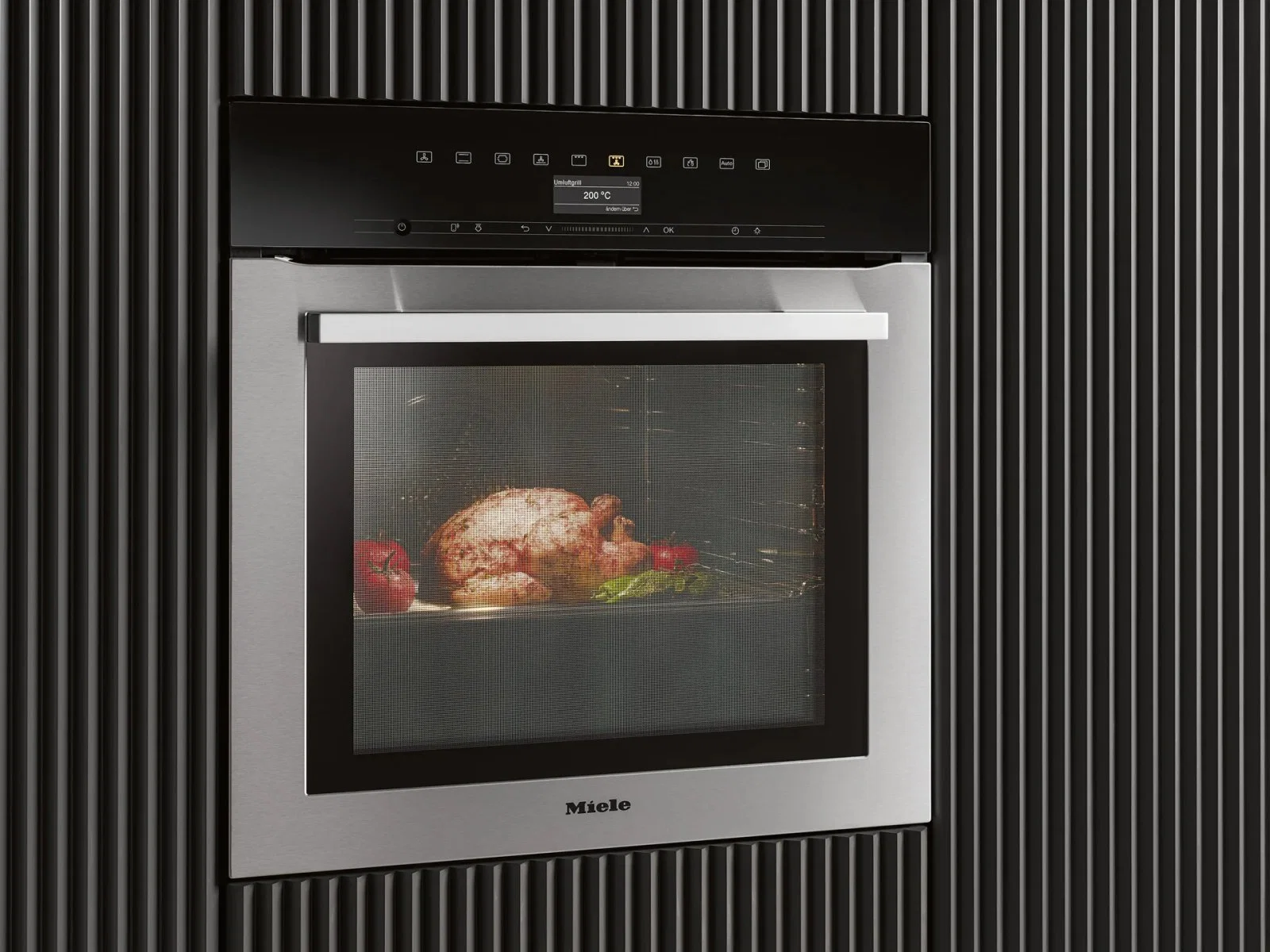 Духовой шкаф Miele H 7364 BP Сталь CleanSteel - миниатюра 4