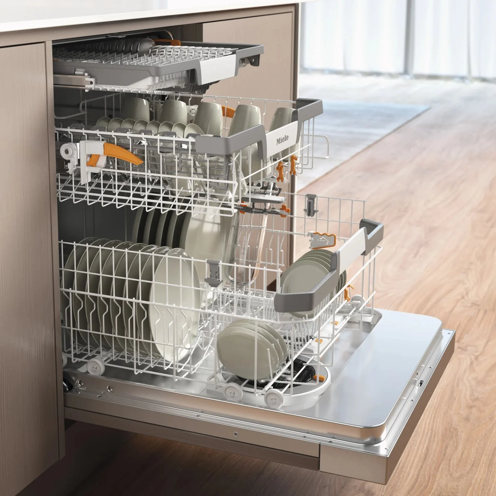 Посудомоечная машина Miele G 7601 SCI Сталь CleanS - миниатюра 3