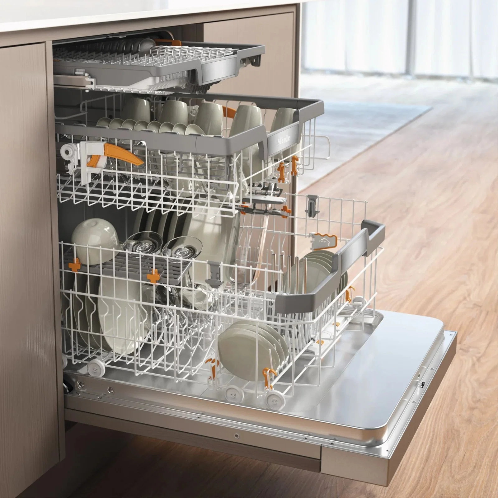 Посудомоечная машина Miele G 7233 SCI Сталь CleanS - миниатюра 3