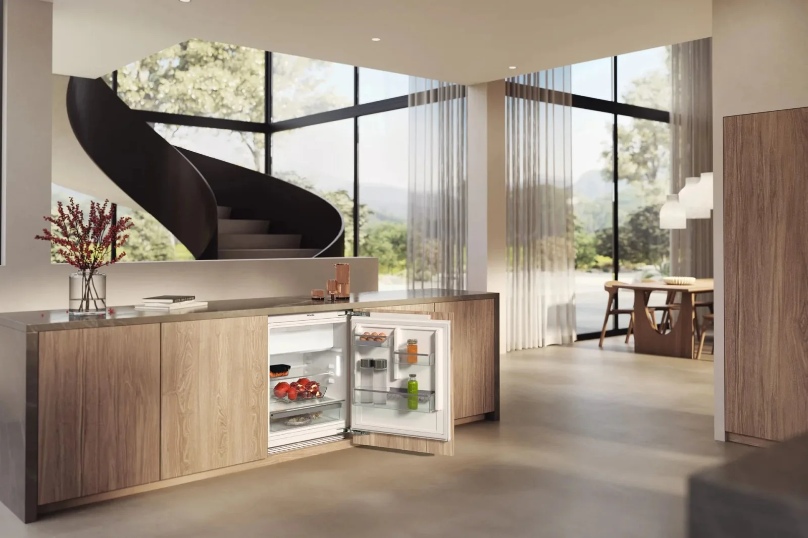 Встраиваемый холодильник Miele KU 7016 D - миниатюра 6