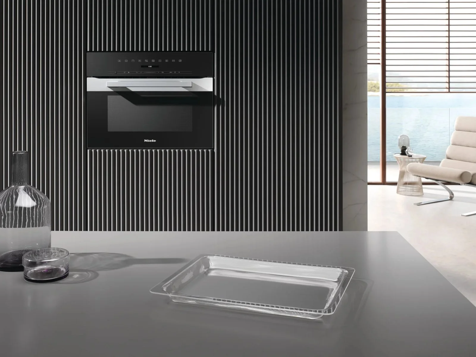 Духовой шкаф Miele H 7240 BM Сталь CleanSteel - миниатюра 3