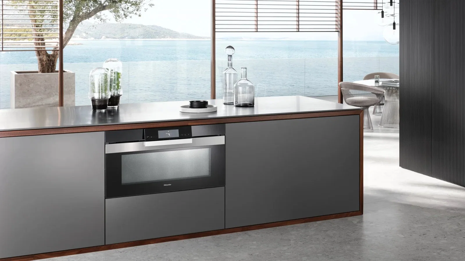 Духовой шкаф Miele H 7890 BP Сталь CleanSteel - миниатюра 3