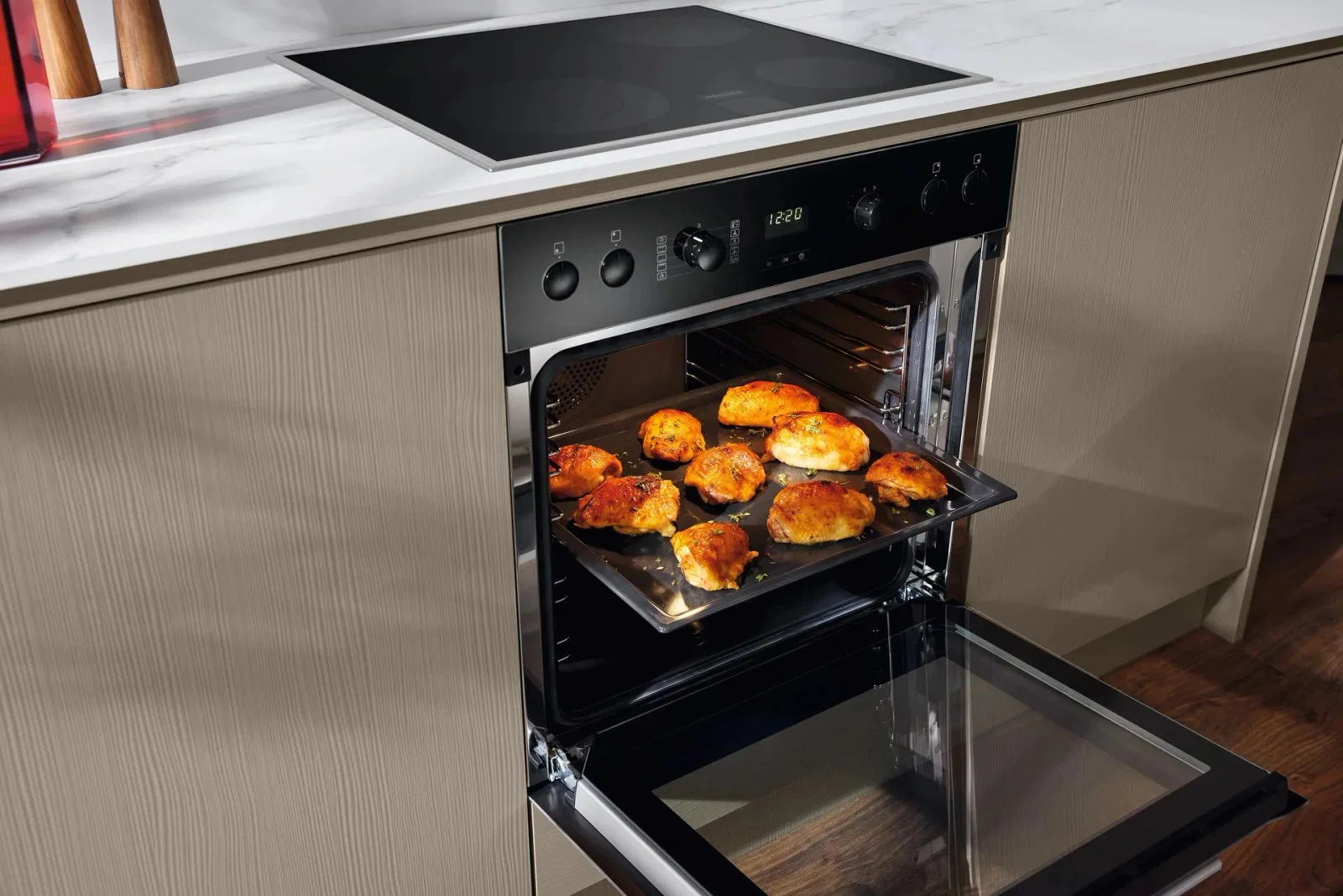 Духовой шкаф Miele H 2456 E Чёрный обсидиан - миниатюра 3