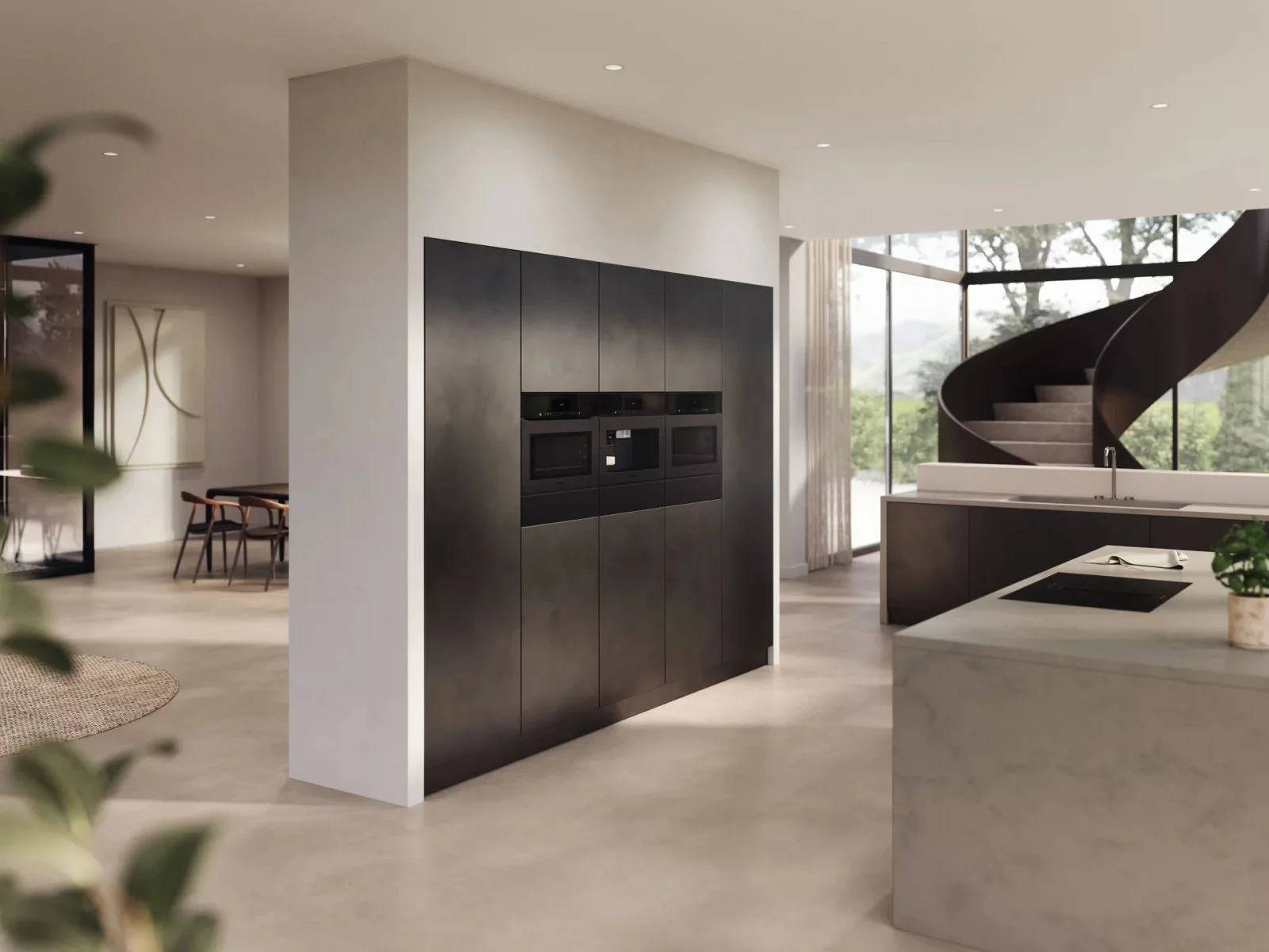 Пароварка Miele DGC 7840 HCX Матовый чёрный - миниатюра 4