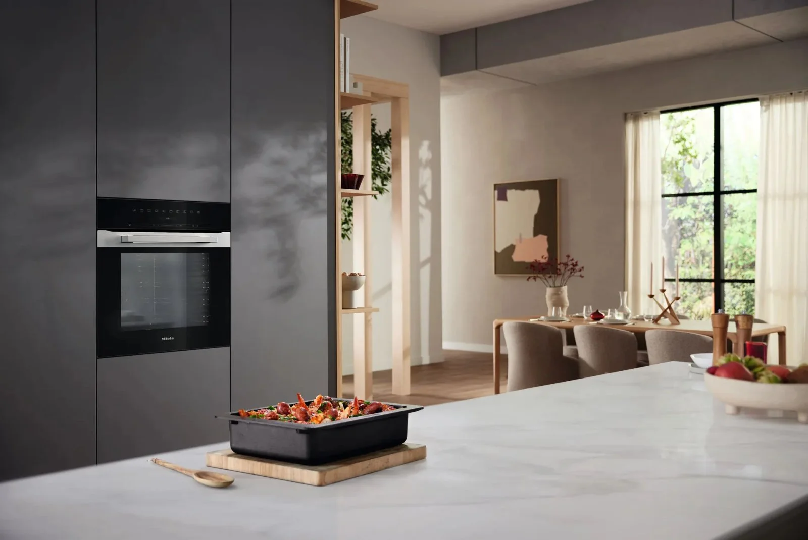 Духовой шкаф Miele H 7260 BP Сталь CleanSteel - миниатюра 4