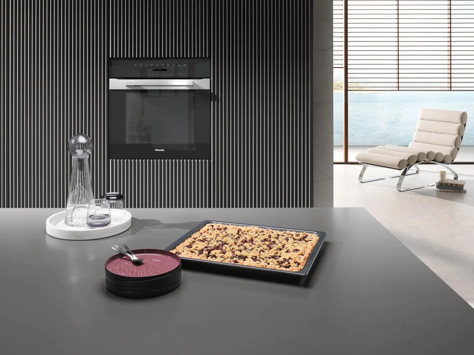 Духовой шкаф Miele H 7260 BP Сталь CleanSteel - миниатюра 5