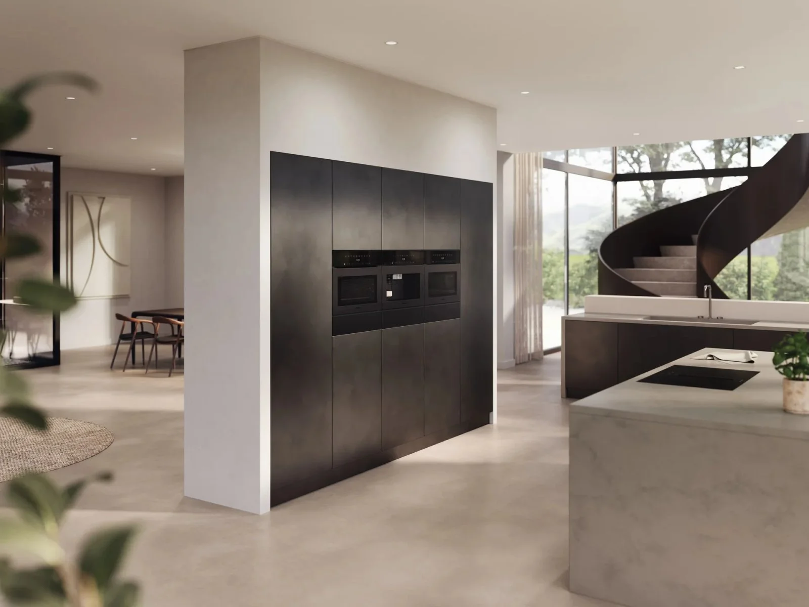 Пароварка Miele DGC 7440 HCX Матовый чёрный - миниатюра 5