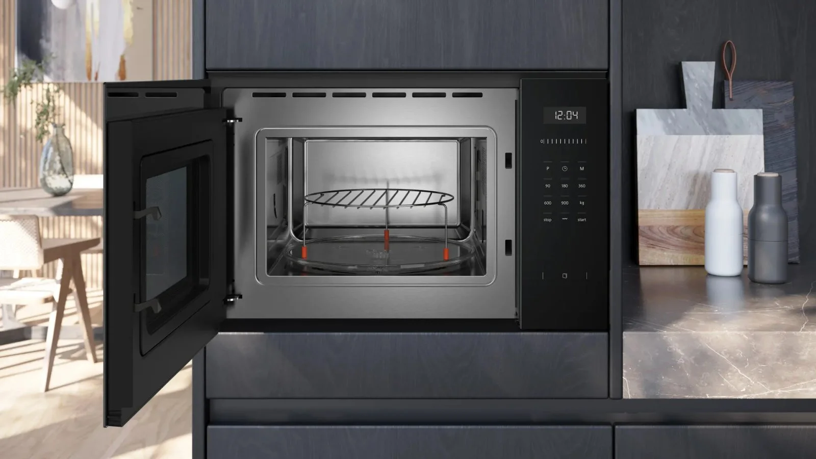 Микроволновая печь Siemens BE555LMB1 - миниатюра 4