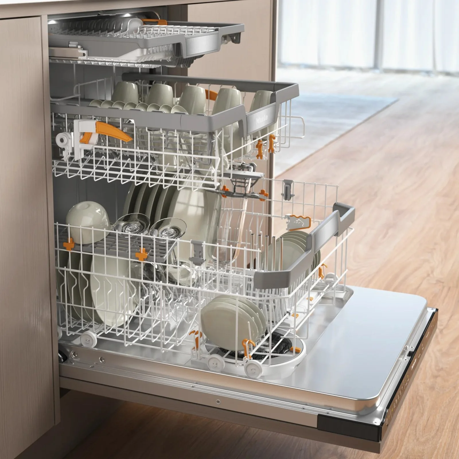 Посудомоечная машина Miele G 7765 SCVi XXL AutoDos - миниатюра 3